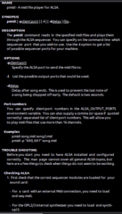 command line midi player for ALSA