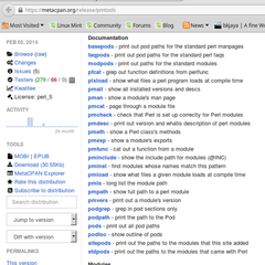 Perl module tools