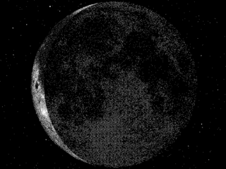 Creates a png file with the current phase of the moon