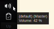 Systray icon with tooltip