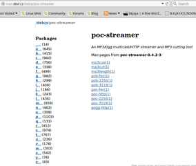MP3/Ogg multicast/HTTP streamer and MP3 cutting tool