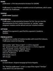 Documentation browser for Perl