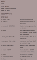 Podcast aggregrator/downloader optimized for cron