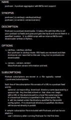 podcast aggregator/downloader