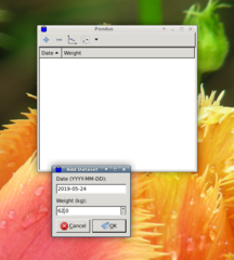 personal weight manager for GTK+2