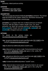 Portscan detection daemon