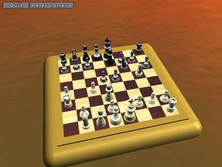 3D chess game