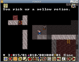 Graphical dungeon crawling game