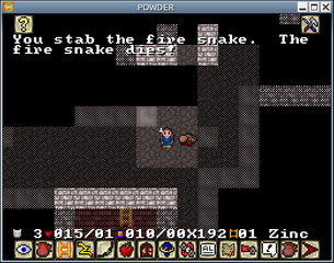 Graphical dungeon crawling game