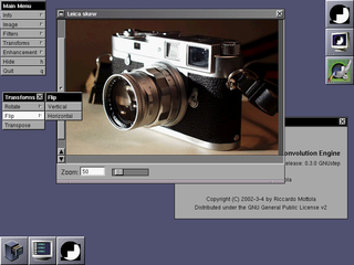 Image filtering and manipulation using GNUstep