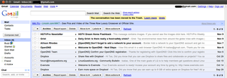 Google Mail (GMail) WebApp for Prism