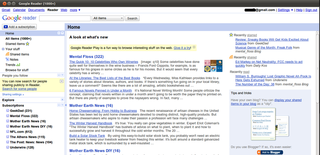 Google Reader WebApp for Prism