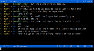 console based XMPP client