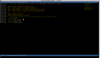 Multi-User Chat (MUC)