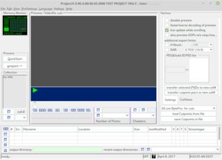 DVB demuxing tool