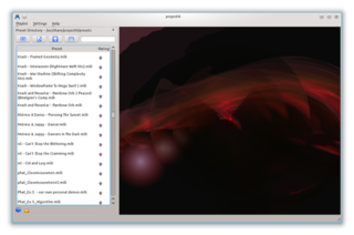 projectM PulseAudio module
