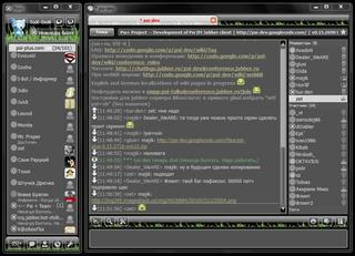 Qt-based XMPP client (WebKit version)