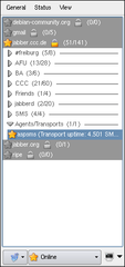 Qt-based XMPP client