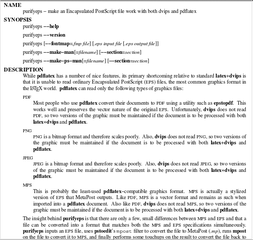 creates EPS files usable in TeX and pdfTeX