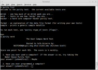 automated purity testing software
