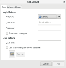 Discord messaging service plugin for libpurple