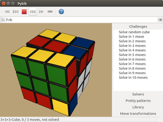 Rubik's cube game