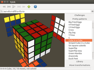 Rubik's cube game