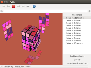 Rubik's cube game