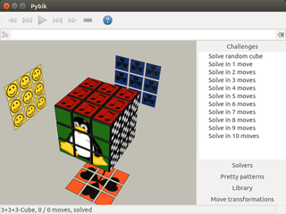 Rubik's cube game