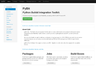 web frontend