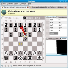 White player just won this FischerRandom