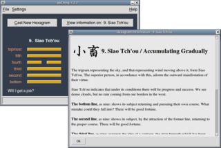 A Python program to cast and interpret I Ching hexagrams