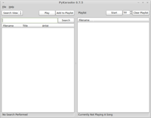 free CDG/MIDI/MPEG karaoke player