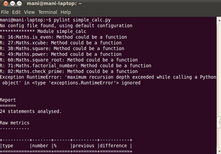 Python 3 code static checker and UML diagram generator