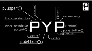 sed/awk-like tool with Python language