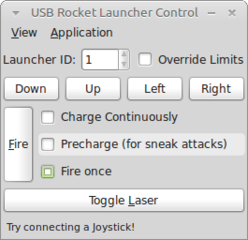 control Striker II and Dream Cheeky USB Missile Launchers