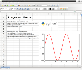 cross-platform Python spreadsheet application