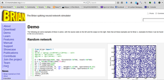simulator for spiking neural networks