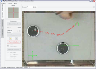 pedagogic tool to analyze video records for mechanics