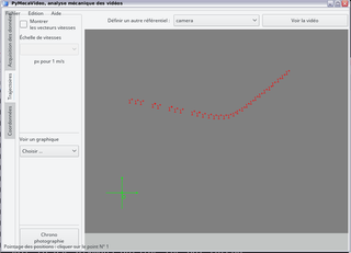 pedagogic tool to analyze video records for mechanics