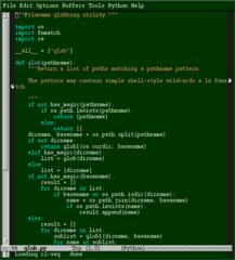 Python mode for GNU Emacs and XEmacs