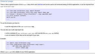 Programmable browser for functional black-box tests