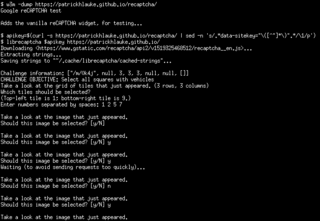 program and library for solving reCAPTCHA challenges