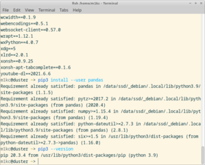 Python package installer