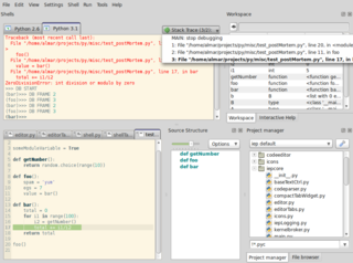 interactive editor for scientific Python