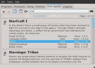 Qt GUI for WINE