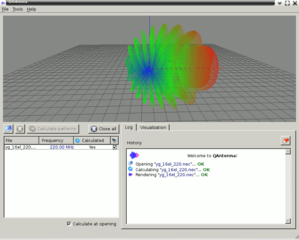 Qt based program for viewing antennas as described by NEC files