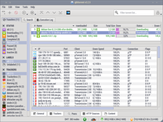 Main window. KDE/QtCurve