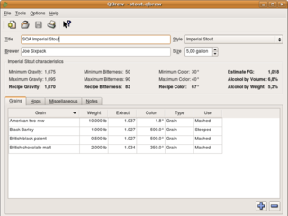 Homebrewer's recipe calculator