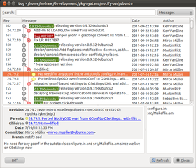 Graphical interface for Bazaar using the Qt toolkit